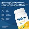 Bariatric Fusion Dissolvable Vitamin D3 5000 IU Quick Melt | Lemon Citrus Flavored Chewable Vitamin D Supplement | Healthy Bone Support* | Gluten, Dairy, and Soy Free | 90 Fast Melting Tablets view 2