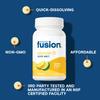 Bariatric Fusion Dissolvable Vitamin D3 5000 IU Quick Melt | Lemon Citrus Flavored Chewable Vitamin D Supplement | Healthy Bone Support* | Gluten, Dairy, and Soy Free | 90 Fast Melting Tablets view 3