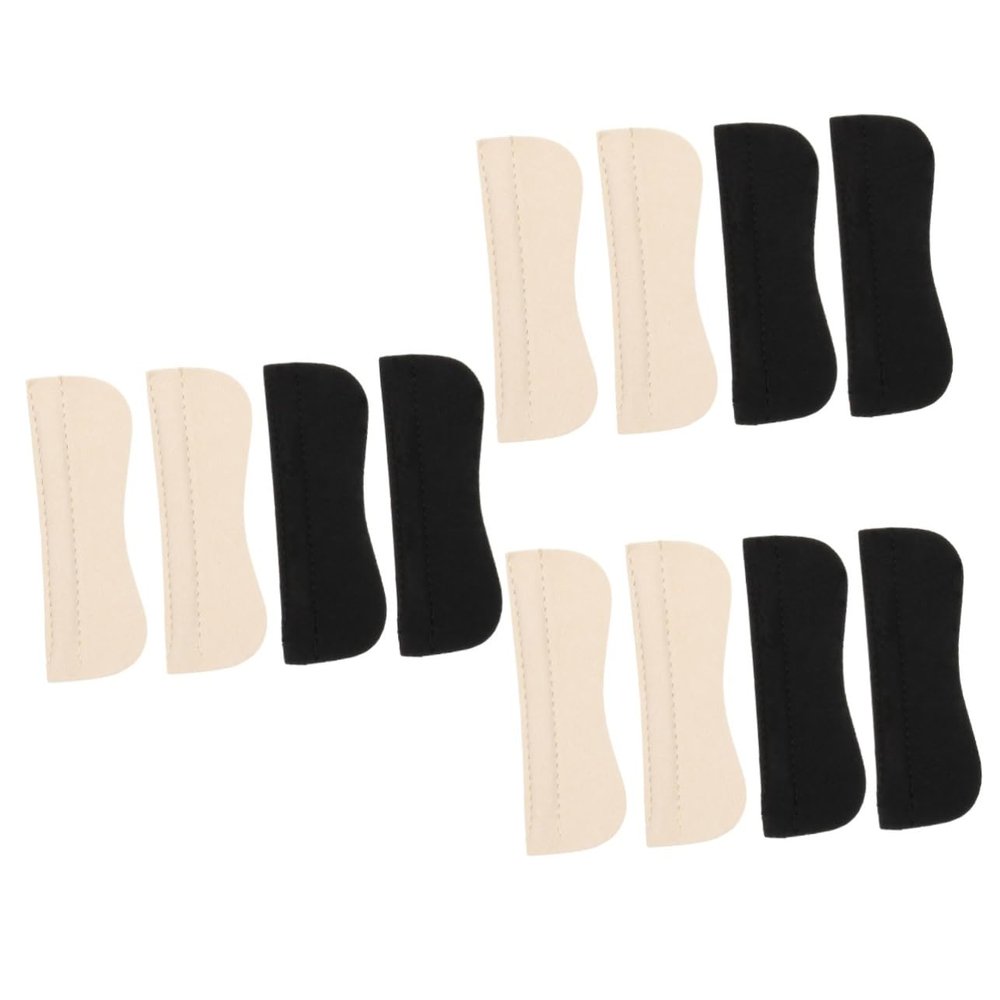 NOLITOY 3sets Heel Grips Anti-wear Coating Easy Peel-on Patch for Walking Shoes Protection 2pairs*3