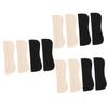 NOLITOY 3sets Heel Grips Anti-wear Coating Easy Peel-on Patch for Walking Shoes Protection 2pairs*3 view 1