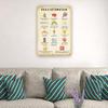 Yelowcaq Daily Affirmations Posters Prints Therapy Wall Art Positive Affirmations Mental Health Posters Art Deco Giclee Artwork Pictures for Kitchen (16.00''x24.00'',Unframed) view 4