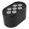 Dpofirs Essential Oil Diffuser, Diffuser Humidifier ABS and PP Dynamic Lights Noiseless for Office (Black) view 2