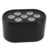 Dpofirs Essential Oil Diffuser, Diffuser Humidifier ABS and PP Dynamic Lights Noiseless for Office (Black) view 4