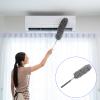 M METERXITY 2 Pack Microfiber Duster - 13.8 to 32.7 Inch Extendable Washable Brush, Apply to Furniture/Office/Display Box/Photo Albums (Gray) view 3