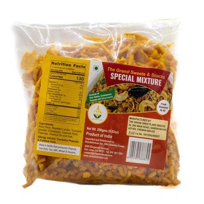 Grand Sweets and Snacks Special Mixure 250g (Pack of 5) Total 1,250g