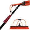 Window Cleaning Brush,Water Fed Telesbrush 3.6-11M Window Cleaning Pole Brush Window and Solar Panel Cleaning System Windows Cleaning & Trucks Water Fed Pole Kit/12Ft/3.6M view 1