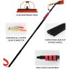 Window Cleaning Brush,Water Fed Telesbrush 3.6-11M Window Cleaning Pole Brush Window and Solar Panel Cleaning System Windows Cleaning & Trucks Water Fed Pole Kit/12Ft/3.6M view 2