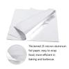 100Pcs Grilling Foil Sheets,Aluminum Foil Baking Sheets Thickened High Temperature Resistant Aluminum Foil Wrap Paper for BBQ Barbecue Baking view 3