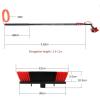 Window Cleaning Brush,Window Cleaning Pole 3.6-11M Truck Washing Brush with Pole System for Window Cleaning Photovoltaic Panel Cleaning Trucks Cleaning Conservatory Roof/20Ft/6M view 2