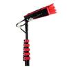 Telescopic Window Cleaner Water Wash Brush Kit(3.6M-10.8M), Window and Solar Panel Cleaning System W/Brush & Telescopic Pole, Windows Cleaning Washing Tool,5.4 M/17.7 Ft view 1