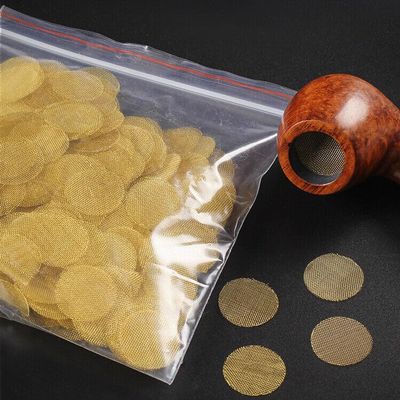 500pcs Pipe Screens, 4/5 Inch Pipe Filters,Premium Brass Pipe Screens Filters