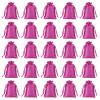 Patikil Satin Bags with Drawstring, 50 Pack 4x6 Inch Wedding Favor Mini Gift Packaging Bags for Birthday Christmas Jewelry Party, Rose Red view 1