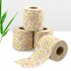 Beaupretty Printed Toilet Paper Roll Decorative Floral Bathroom Tissue 3.93X3.93In Cute Novelty Napkins for Holiday Party and Home Use view 3