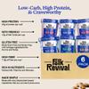 Folk Revival Variety Pack Keto Instant 'Oatmeal' - 20g of Protein, Low Carb, High Fiber, 2 Blueberry, 2 Maple Walnut, 1 Chai Almond, 1 Original - 6 Cups Per Case view 2