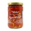 Vantia Authentic Sicilian-Style Peperonata - Traditional Sweet & Savory Roasted Red Peppers, Perfect as Bruschetta, Chicken or Fish Topping, Imported from Italy - Jar, 12oz view 1