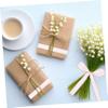 Tofficu 1roll Double- Satin Ribbon for Floral Arrangements and Crafts Decorative for Weddings Wrapping and Party Decorations view 4