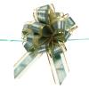 DMiotech 20pcs 7 Inch Big Gift Wrapping Bows Birthday Organza Pull Bow Ribbon Chiffon for Presents Box Valentines' Day Florist Green view 1