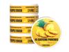 LyvWel 56mg Caffeine Energy Pouches  Pineapple  Clean Energy & Focus Boost with Guarana  5-Pack with 16 Pouches Per Can (80 Total) view 1