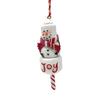 GERSON Joy Marshmallow Snowman Ornament view 1