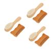 FRCOLOR 6pcs Bathing Brush and Comb Set Natural Goat Hair Soft Brush Wooden Comb for Gentle Hair Care for Toddlers Practical Grooming Essentials view 1
