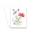 Aria Rae Design Note Card Set of 12, Wild Flower Greeting Cards, assorted cards with envelopes all occasionFloral Stationery, cards with flowers, blank notecard, assorted cards, greeting card set view 3