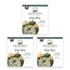 A Blend Above Spinach Artichoke Dip Mix, 3 Packs, 1 oz. Each, Makes 16 Ounces, Gluten-Free, No MSG, All Natural, No Preservatives, Vegan Friendly, Keto Friendly, Vegetable Dip, Chip Dip, Low Carb, Easy to Make view 1