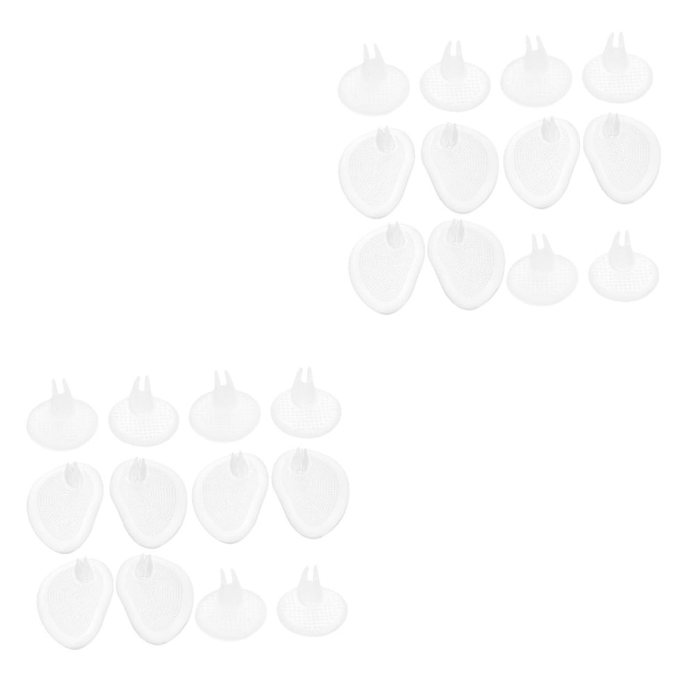 NOLITOY 12pairs Orthopedic Sandals Inserts Ball of Foot Grip Pads Women Foot Pad Cushion for Pain Relief