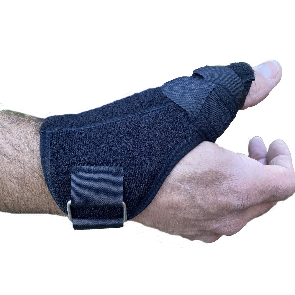 Alpha Medical Deluxe Thumb Spica Support Brace for Optimal Thumb, Hand, and Wrist Stabilization (X-Large)