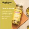 Big Picture Foods Banana Pepper/Rings in Jar - Enhance Your Culinary Creations with Sun-Ripened Goodness! Regeneratively Grown, Pre-Sliced, and Packed with Pure Flavor.- Net Wt. 12oz (340g) view 4