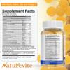 Naturevite Sugar-Free Eczema Treatment Gummies  USA-Made, 10x Effective, 20+ Vitamins Support Eczema Treat, Psoriasis, Rosacea & Dermatitis  Healthy Skin, Soothes Itching & Redness (60 Gummies) view 2