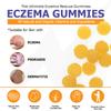 Naturevite Sugar-Free Eczema Treatment Gummies  USA-Made, 10x Effective, 20+ Vitamins Support Eczema Treat, Psoriasis, Rosacea & Dermatitis  Healthy Skin, Soothes Itching & Redness (60 Gummies) view 3