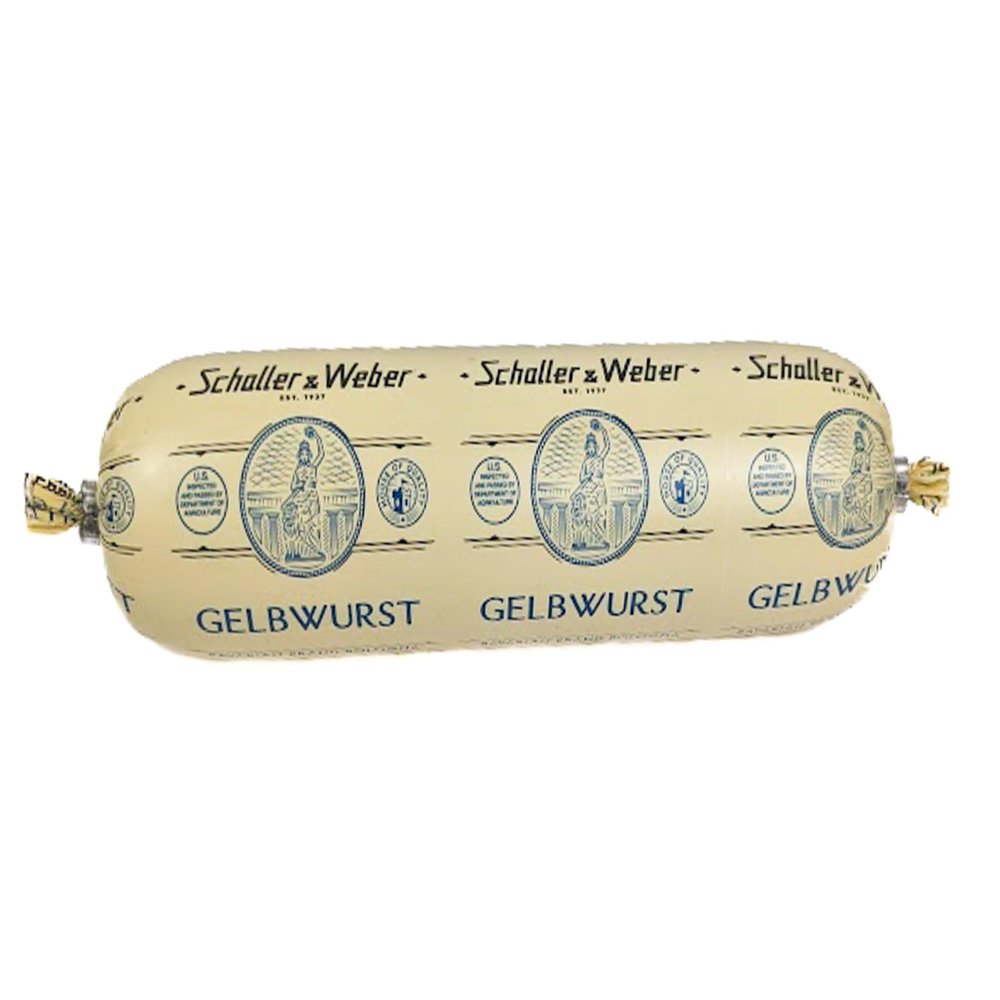 NineLife Basics Schaller & Weber Gelbwurst 12oz (Pack of 2)
