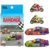 BioSwiss Bandages, Race Cars Shaped Self Adhesive Bandage Set, Latex Free, Sterile Wound Care, 24 Count view 1