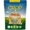 CROP BY POP - Organic Raw Brazil Nuts (32 Oz - 2 LB) Packed Fresh in Resealable Bag - USDA Organic, Non GMO - Naturally Grown, Vegan, Kosher view 1