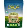 CROP BY POP - Organic Raw Pumpkin Seeds (16 Oz - 1 LB) Packed Fresh in Resealable Bag - USDA Organic, Non GMO - Naturally Grown, Vegan, Kosher view 1