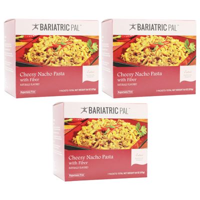 BariatricPal 15g Protein Entree - Nacho Cheese Pasta (3-Pack)