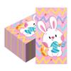 40 Pcs Cute Napkins Eco-Friendly Paper Napkins,Perfect for Easter Celebrations & Kids' Themed Events/Pink Rabbit view 1