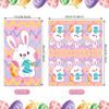 40 Pcs Cute Napkins Eco-Friendly Paper Napkins,Perfect for Easter Celebrations & Kids' Themed Events/Pink Rabbit view 2
