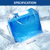 RVKXHD Ice Bath Water Bags: Eazeefreeze Ice Bath Bags, 2024 New Portable & Foldable Ice Bath Bags, Large Capacity Eazeefreeze Ice Bath Freezer Bag, 5L/10L Eazeefreeze Bags for Ice Bath (3Pcs,5L) view 2
