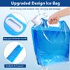 RVKXHD Ice Bath Water Bags: Eazeefreeze Ice Bath Bags, 2024 New Portable & Foldable Ice Bath Bags, Large Capacity Eazeefreeze Ice Bath Freezer Bag, 5L/10L Eazeefreeze Bags for Ice Bath (3Pcs,5L) view 4
