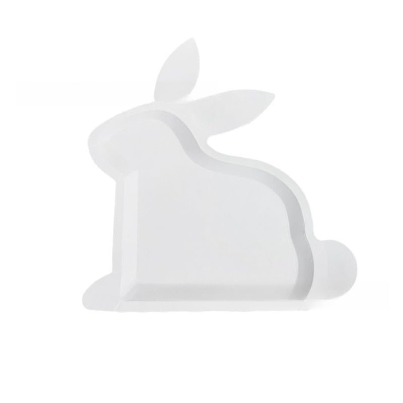 AUPLEX 80PCS Disposable Easter Bunny Paper Plates, Safe and Reusable For Everyday Breakfast, Lunch, & Dinner Meals