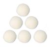 Wool Drying Balls, Reduce Static Electricity High Density 6 Pcs Remove Odors Drying Ball Adsorb Impurities for Clothes Washing (4cm) view 1