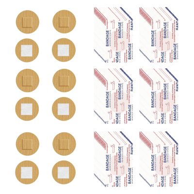 300pcs Adhesive Spot Bandage Flexible Fabric Round Adhesive Bandages 0.87 Inch Diameter Beige Skin Round Bandage for Wound Care and Hides Skin Spots Ideal for Small Incisions