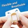 300pcs Adhesive Spot Bandage Flexible Fabric Round Adhesive Bandages 0.87 Inch Diameter Beige Skin Round Bandage for Wound Care and Hides Skin Spots Ideal for Small Incisions view 3