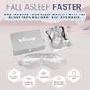 Blissy Silk Sleep Mask - Eye Sleeping Mask for Women & Men for Total Blackout - 100% Pure Mulberry Silk, 22 Momme 6a Fibers - Blindfold Sleep Mask Side Sleeper Eye Cover (Silver) view 3