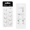 Double Vent 6mm-Hearing Aid Domes for Oticon Minifit, Oticon Hearing Aid Supplies, Replacements Parts Accessories Universal Oticon Domes for Hearing Aids Cleaning Kits (30 Pcs) view 3