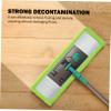 minkissy 3pcs Microfiber Mop Replacement Coral Mop Pad for Household Cleaning Green Compatible Various Hard Including Hardwood Tile and Laminate Easy to Wash and Maintain view 3