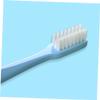minkissy 4pcs Double-Ended Ergonomic Toothbrush Multi-use Interdental Cleaning Tools for Braces Dentures and Daily Oral Care Compact Design Blue White Pink Green view 2