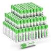 Lepro AA Batteries 100 Pack (Reclosable Packaging) - 1.5V Alkaline Double A Batteries with 2800mAh Max Long-Lasting Power, Leak-Proof & Corrosion-Resistant, Ideal for Home & Office Devices view 1