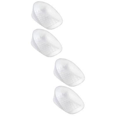 2pairs U-Shaped Heel Cushions for Men and Women -Absorbing Heel Pads for Shoe Types Washable and Prevents Slipping and Blisters